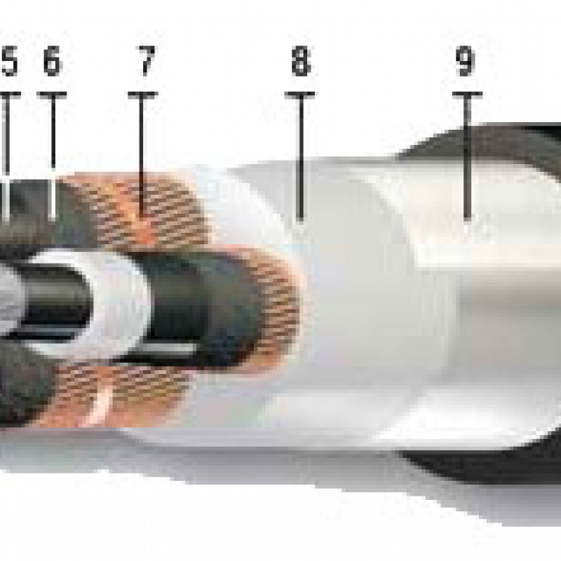 Кабель АПвБВнг-LS (10 кВ) 3х120/16