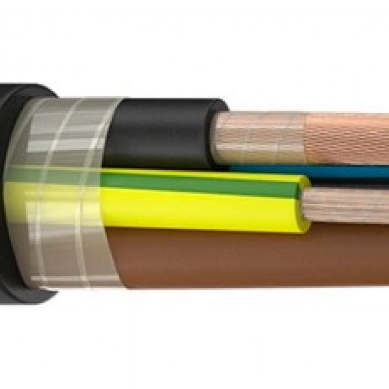 Кабель КПГСНТ 3х4+1х2,5