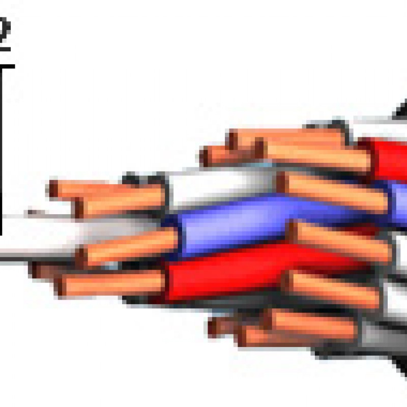 Кабель КРВГ 10х1