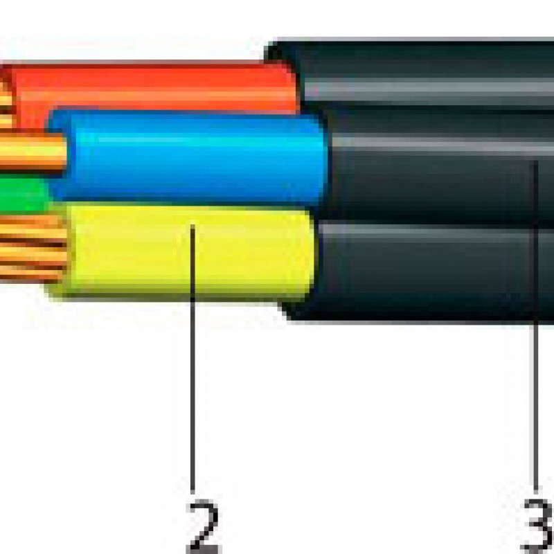 Кабель ПвВГнг 4х1,5