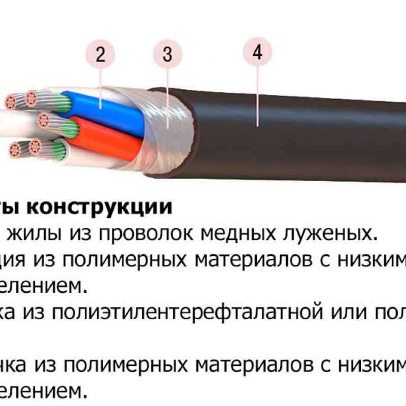 Кабель МКШВнг(А)-FRLS 27х2х1,2